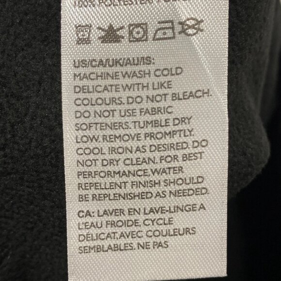 Eddie Bauer Fleece Lined Tech Pants Mens 30 x 34 Black Water Repellent Insulated - Picture 12 of 12